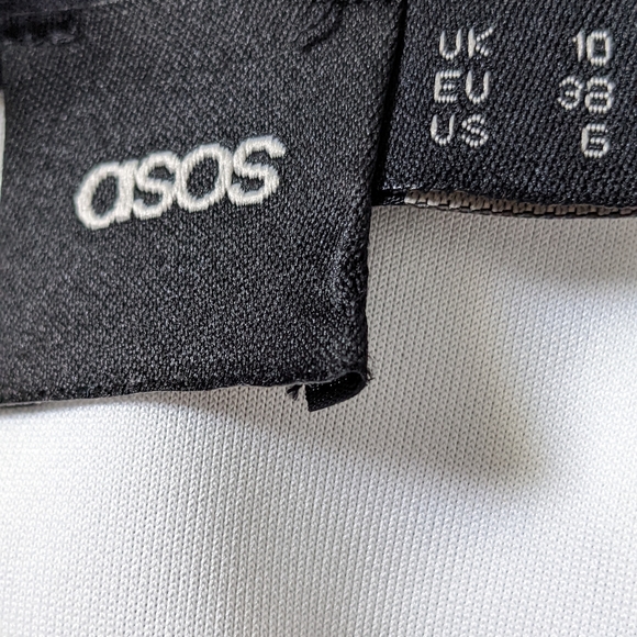 ASOS midi dress with pansy print Size 10 - Picture 5 of 5